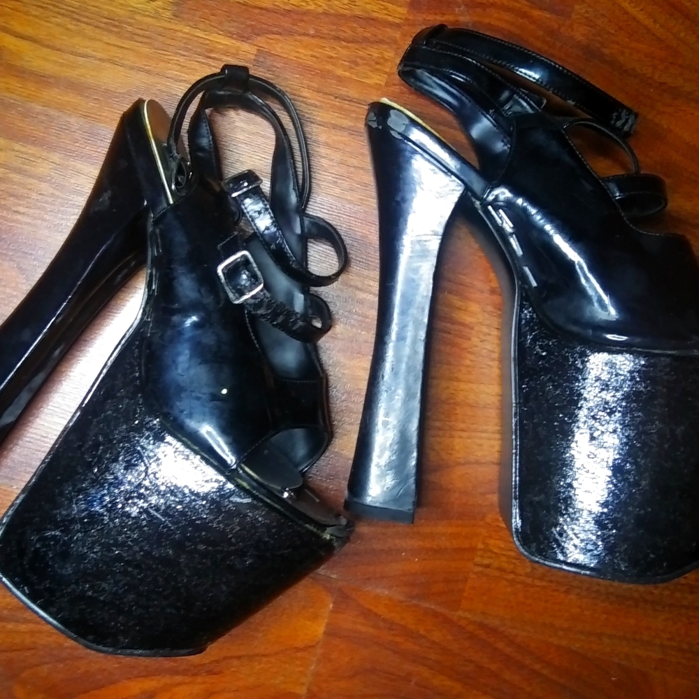 Used Sky High PVC Pleasers